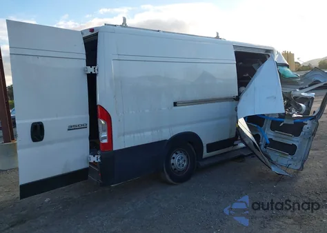 2023 Ram Promaster 3500 Cargo Van High Roof 159 Wb Ext z USA, uszkodzony, nr VIN 3C6MRVJG1PE583543